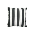 Kissenbezug - Outdoor - Ikat Streifen – anthrazit