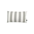 Kissenbezug - Outdoor - Ikat Streifen – grau