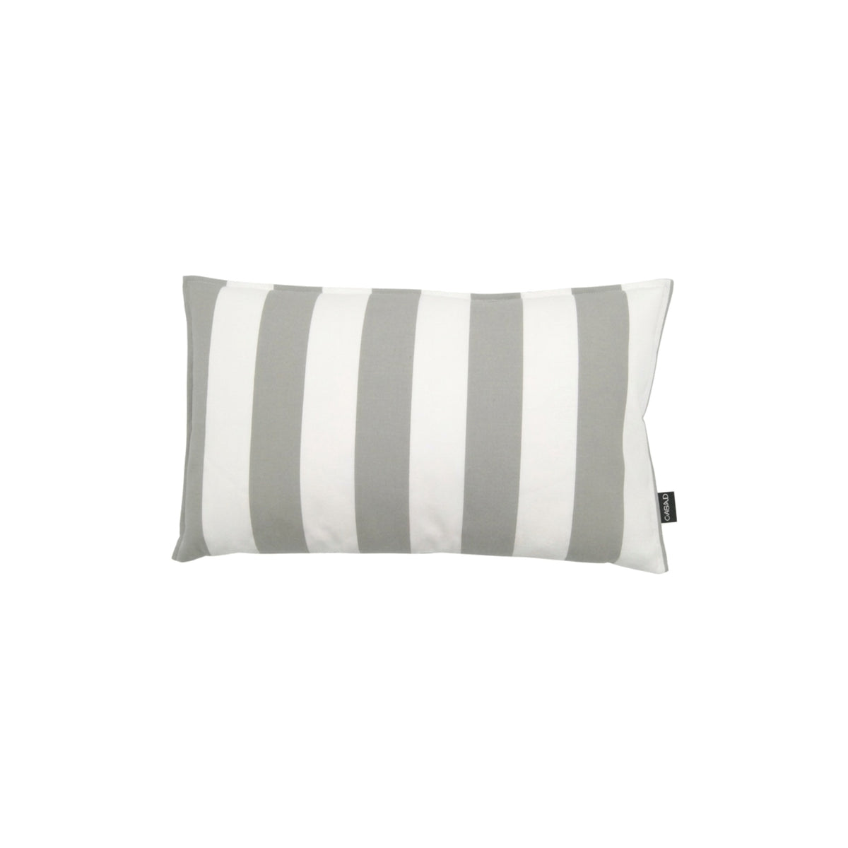 Kissenbezug - Outdoor - Ikat Streifen – grau