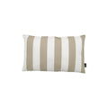 Kissenbezug - Outdoor - Ikat Streifen – taupe