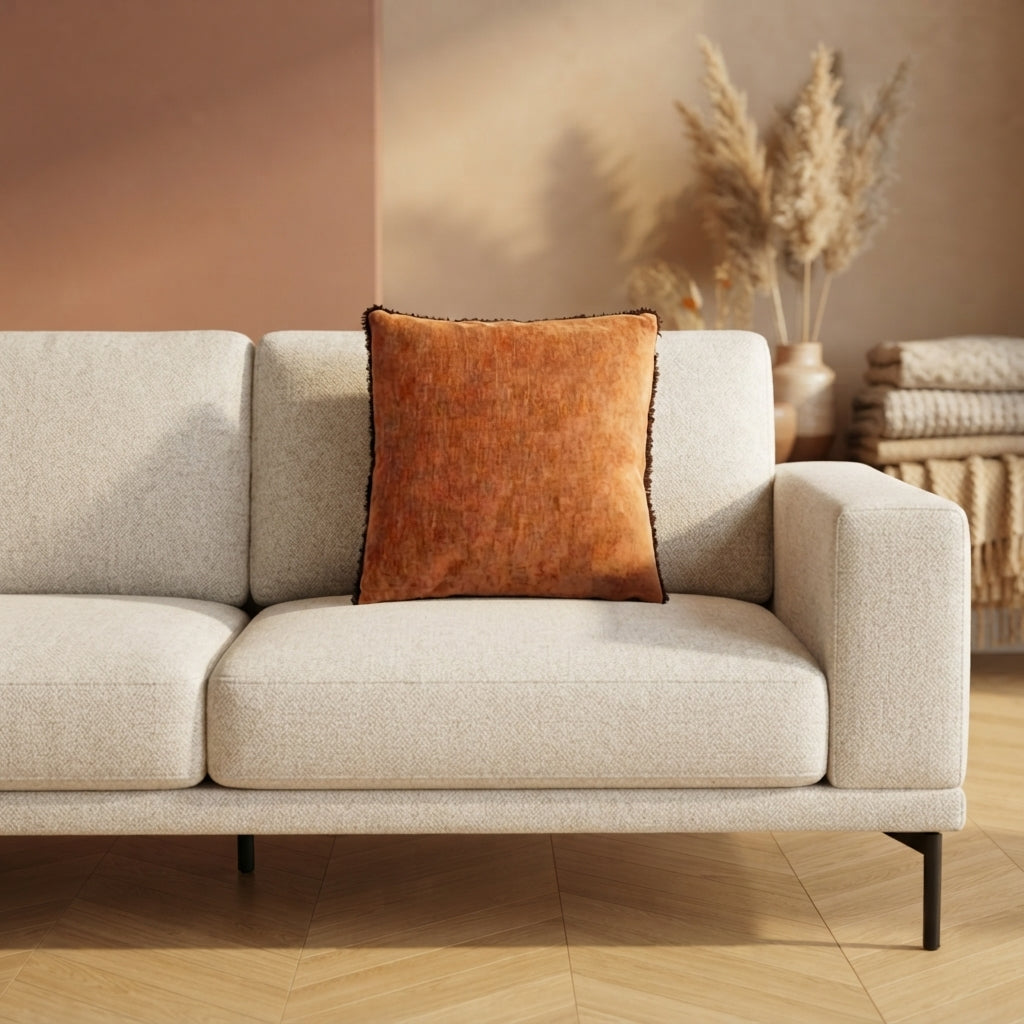 Kissenbezug - Mattheo - Cognac - Couch Ambiente 1
