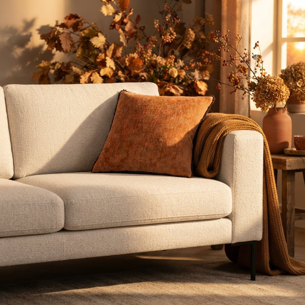Kissenbezug - Mattheo - Cognac - Couch Ambiente 2