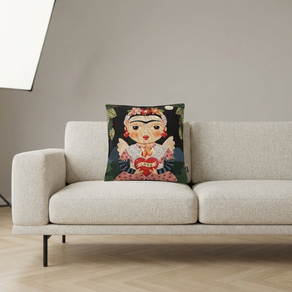 Kissenbezug - Frida - Art - Couch Ambiente 1