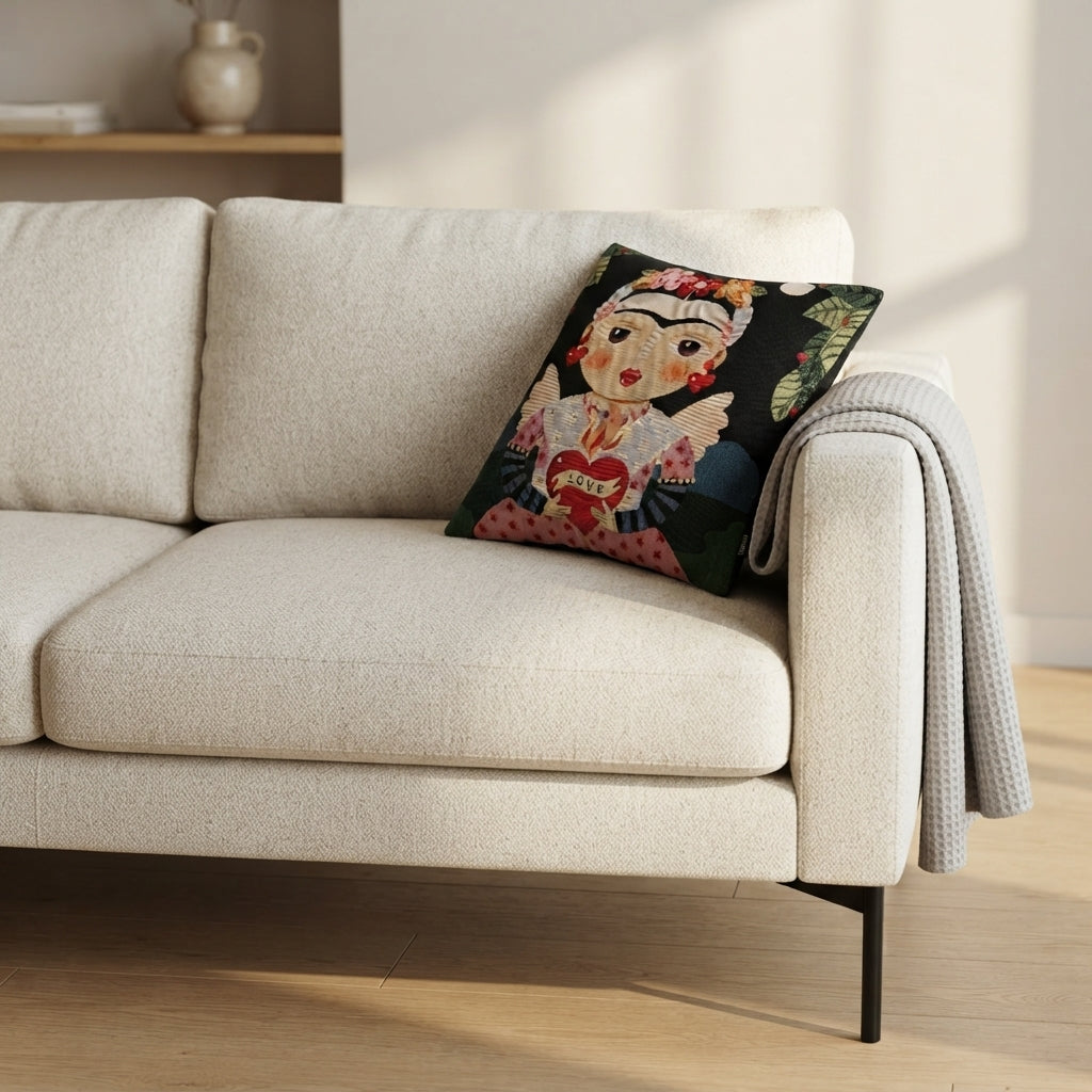 Kissenbezug - Frida - Art - Couch Ambiente 2