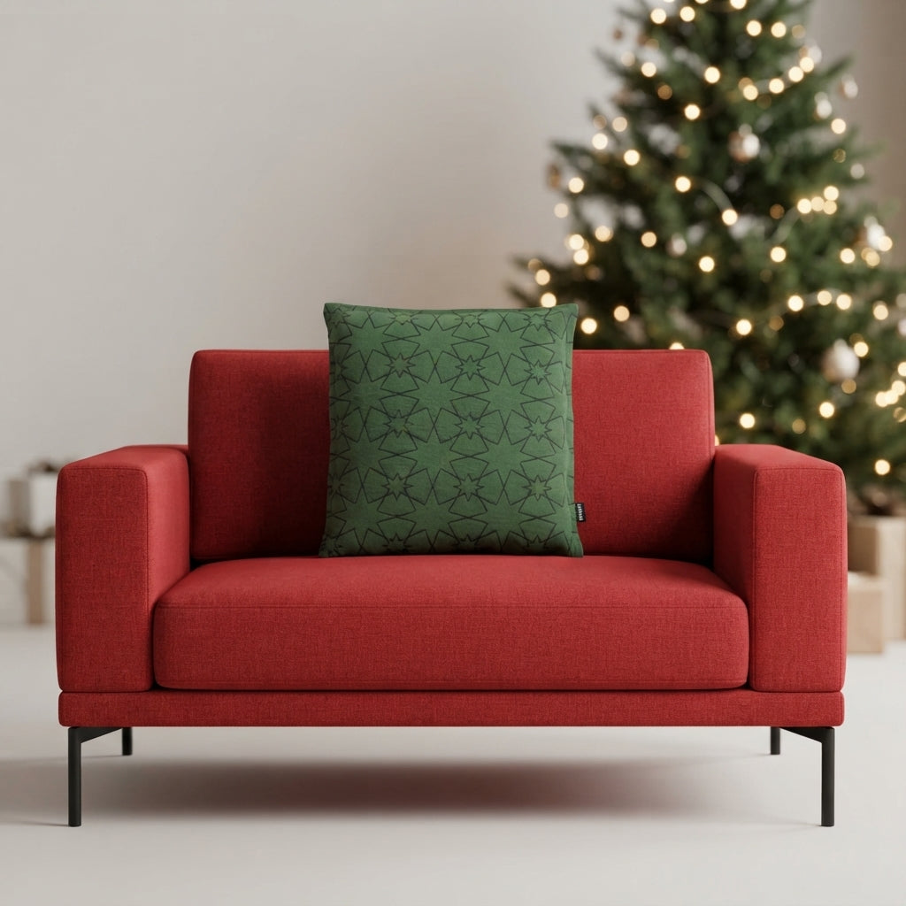 Kissenbezug - Stella - Grün - Couch Ambiente 1