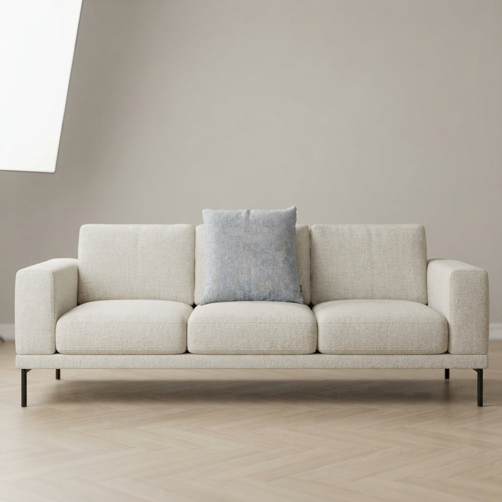Kissenbezug - Finca - Stahlblau - Couch Ambiente 1