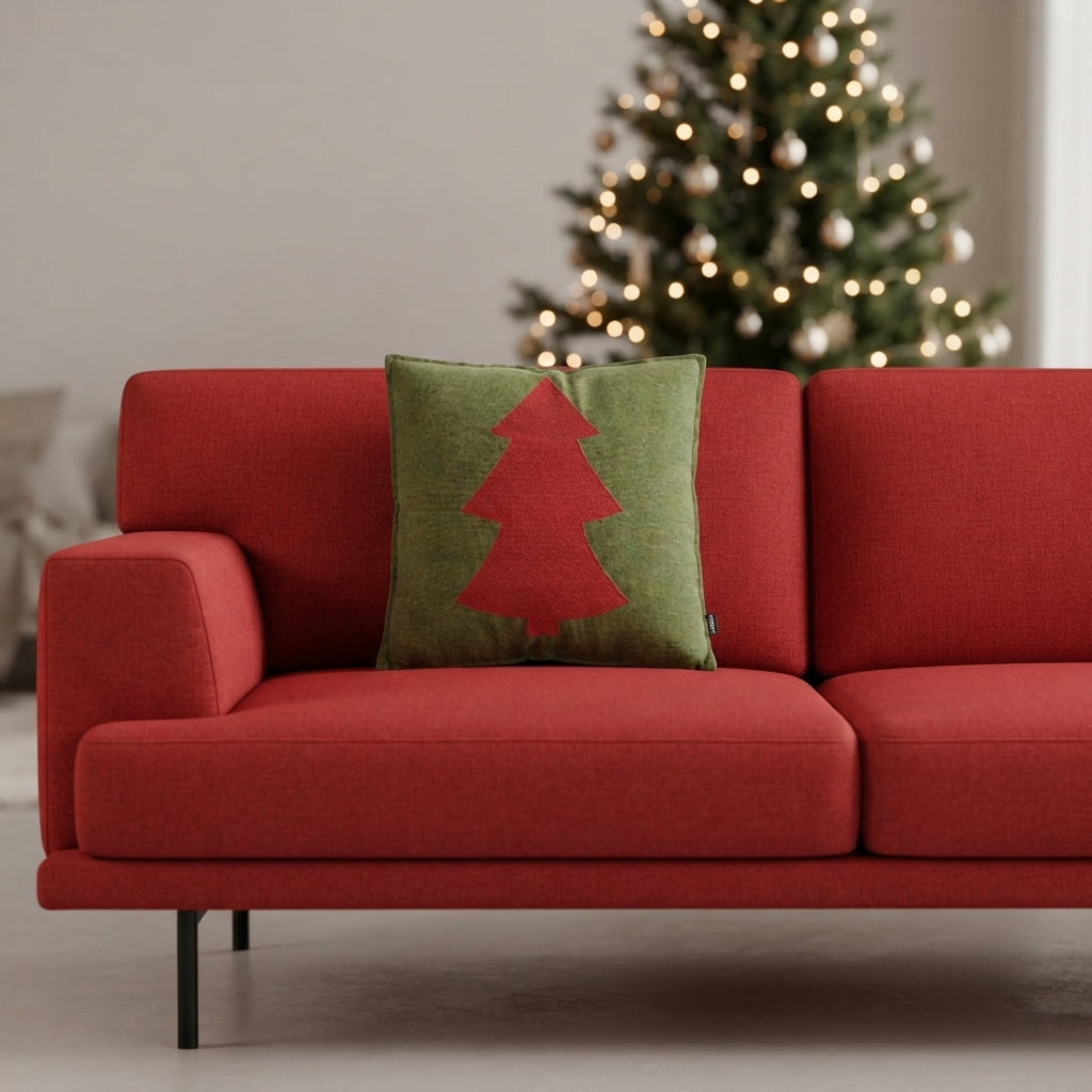 Kissenbezug - Big Tree - Grün - Couch Ambiente 1